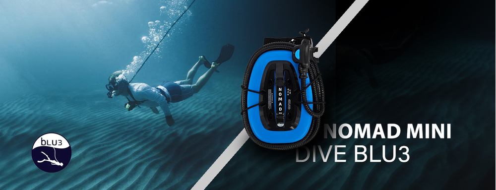 DIVE BLU3 | NOMAD MINI - 15FT - 1 BATTERY PACK